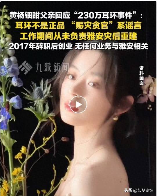 杨钿甜黄爸被立案调查危机出现了瓦力棋牌人民日报点名官媒3问黄(图3)